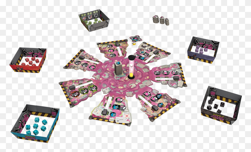 1501x867 Attack Of The Jelly Monster Layout Attack Of The Jelly Monster, Game, Gambling, Jigsaw Puzzle HD PNG Download