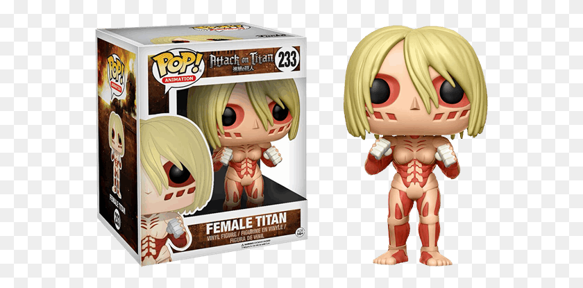 568x355 Attack On Titan Funko Pop Big Mouth, Figurine, Toy, Doll HD PNG Download