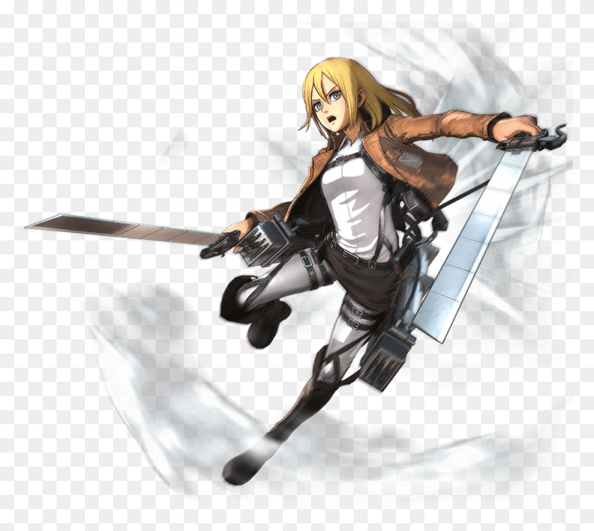 964x855 Attack On Titan Transparent Image Attack On Titan Historia Game, Person, Human, Hand HD PNG Download