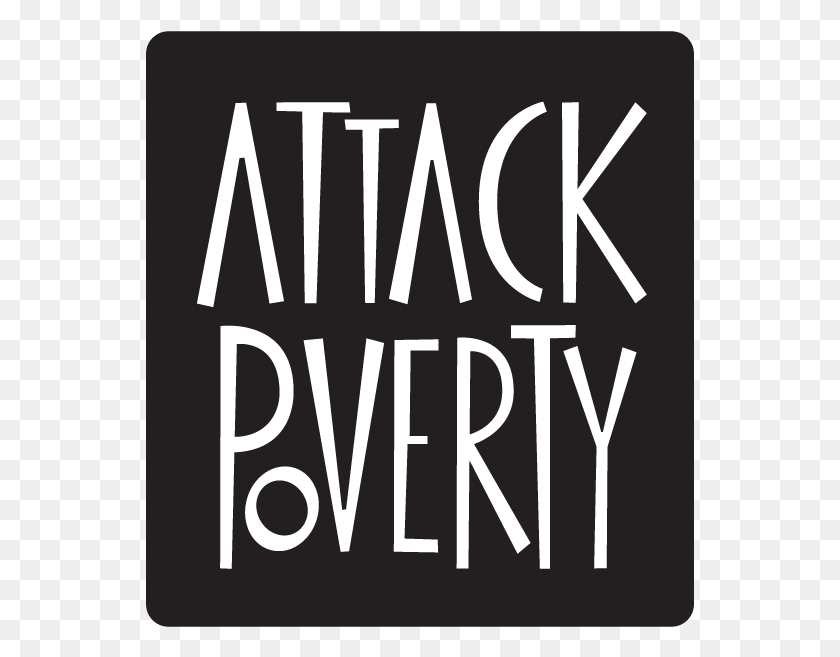 549x597 Attackpoverty Logo Fb Attack Poverty Logo, Text, Alphabet, Label HD PNG Download
