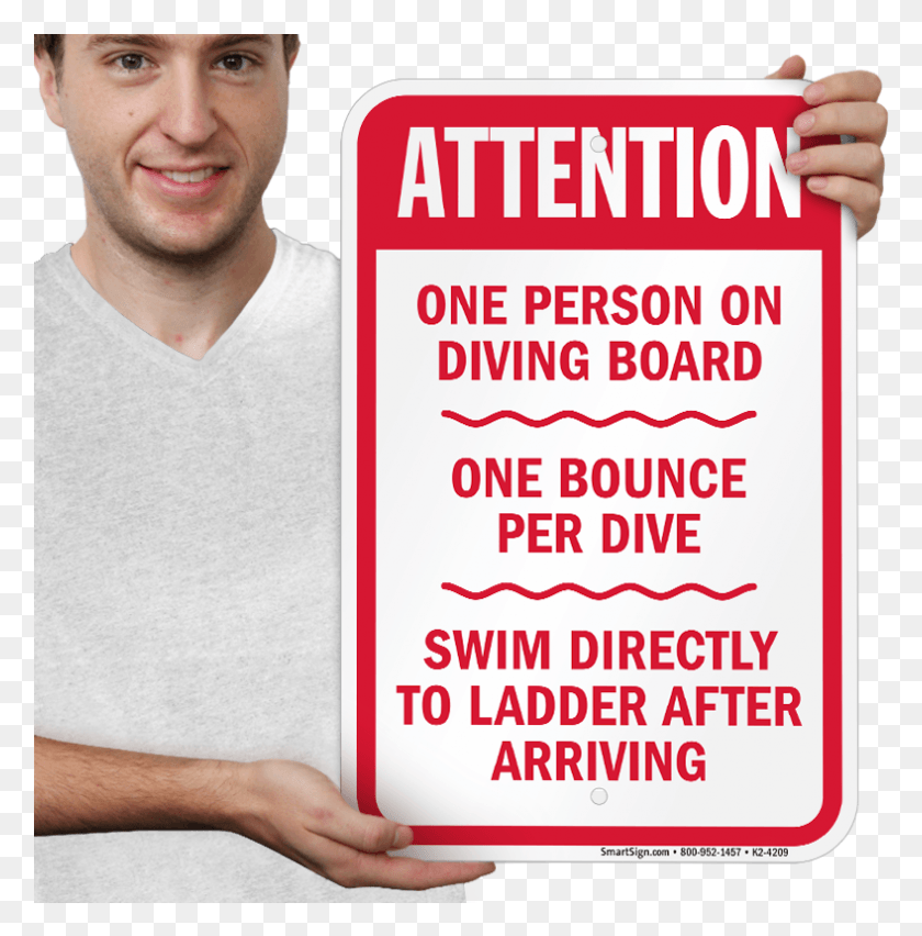 788x801 Attention One Person On Diving Board Signs Hyperthermia Symptoms, Human, Text, Advertisement HD PNG Download