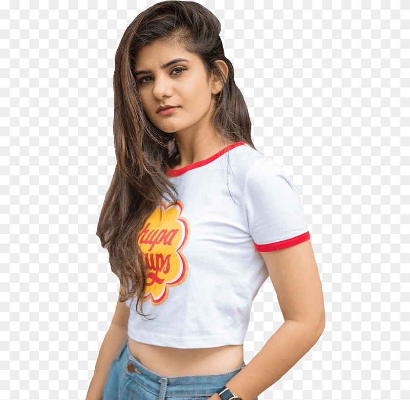 493x821 Attitude For Picsart, Teen, T-shirt, Person, Girl Clipart PNG