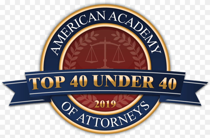 972x640 Attorney Jonathan Shin Receives The Top 40 Under, Badge, Logo, Symbol, Architecture Sticker PNG