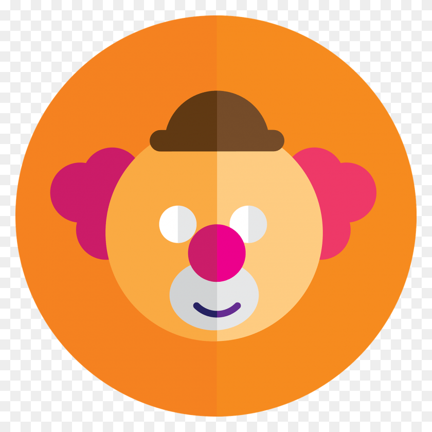 1280x1280 Attractions Icon Minimalist Clown, Nature, Outdoors, Food HD PNG Download