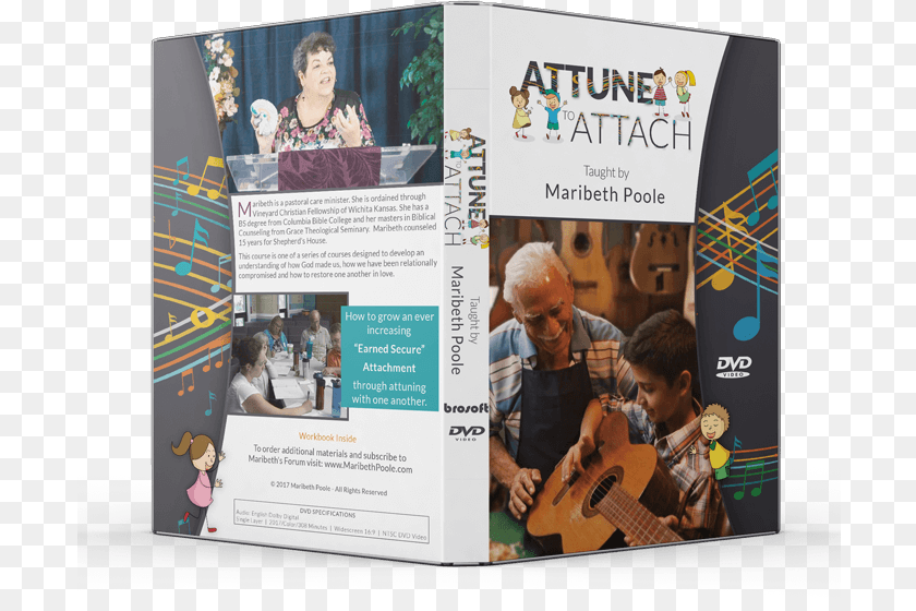 Attune To Attach Dvd Cover Flyer, Advertisement, Poster, Adult, Person Transparent PNG