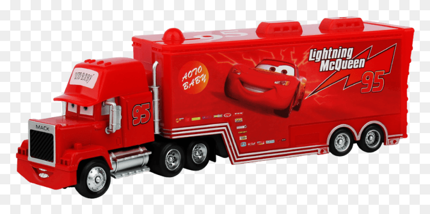 946x435 Au Pixar Cars 2 No Lightning Mcqueen, Fire Truck, Truck, Vehicle HD PNG Download