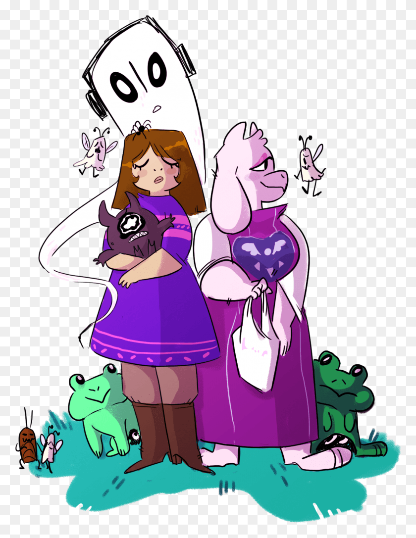1138x1499 Au Where U Stay With Toriel And U Help Her Take Care Undertale Au Where Frisk Stays With Toriel, Comics, Book, Clothing HD PNG Download