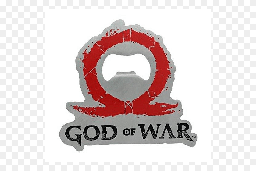 546x501 Auction God Of War Logo Metal Bottle Opener, Label, Text, Appliance HD PNG Download