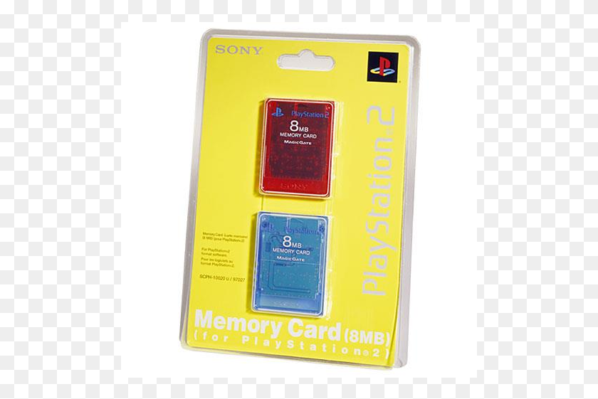 501x501 Auction Playstation 2 Memory Card, Electronic Chip, Hardware, Electronics HD PNG Download