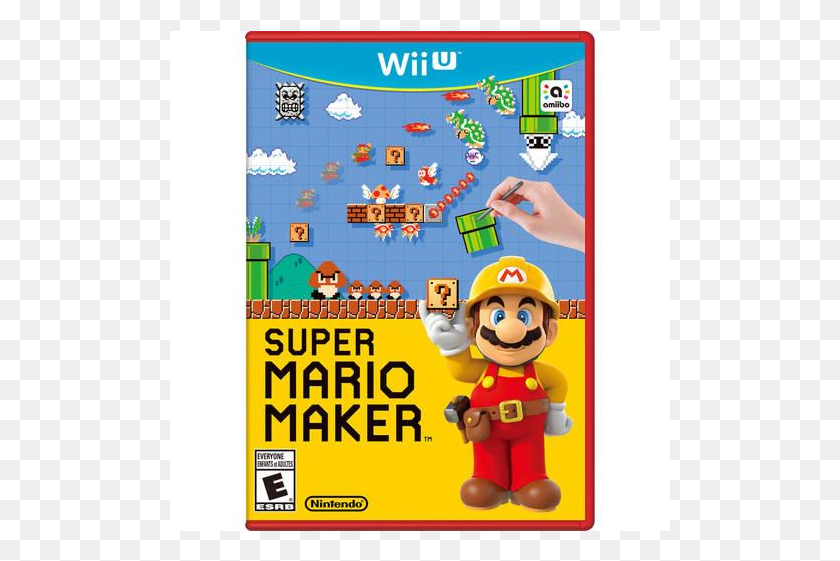501x501 Auction Super Mario Maker For Wii U, Flyer, Poster, Paper HD PNG Download