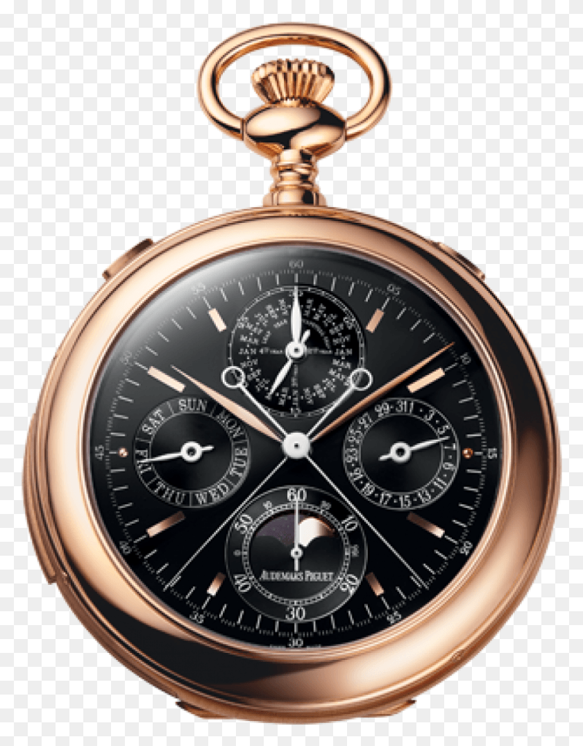 922x1199 Audemars Piguet 25701or Grand Complication Pocket Watch, Wristwatch, Clock Tower, Tower HD PNG Download