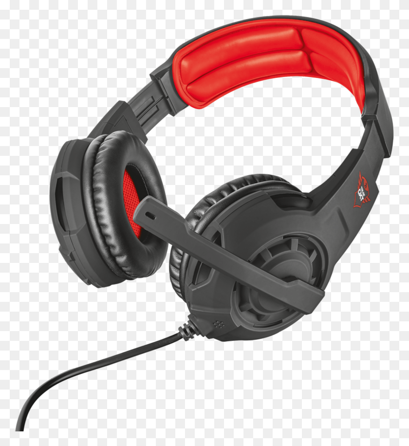 1606x1764 Audfonos Gxt 310 Gaming Headset Trust Gamer Trust Gaming Headset Gxt, Electronics, Headphones HD PNG Download