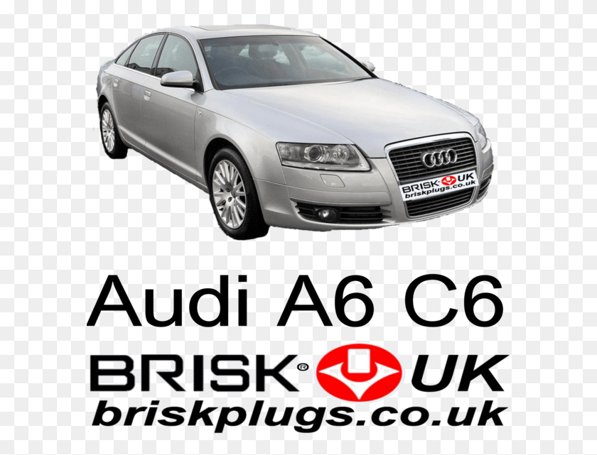 597x581 Audi A6 C6 S6 V10 Quattro Spark Plugs 09 15 Brisk Performance Executive Car, Vehicle, Transportation, Automobile HD PNG Download