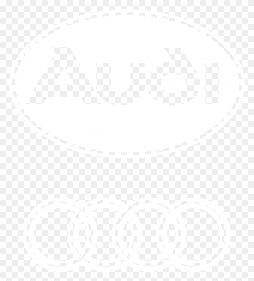 1965x2191 Audi Logo Black And White White Square Background, Label, Text, Sticker HD PNG Download