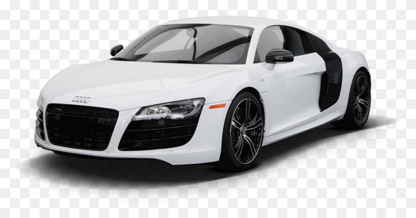 799x390 Audi R8 Performance Exhaust System Audi R8 White Background, Sedan, Car, Vehicle HD PNG Download