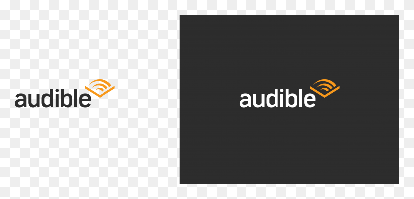 5781x2550 Descargar Png Audible Primary Logo 2016 Rgb Amazon Music, Text, Electronics, Face Hd Png