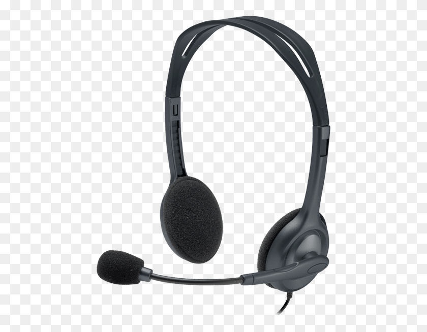 461x594 Audifonos Con Microfono H111 Logitech Headphones With Mic Noise Cancelling, Electronics, Headset HD PNG Download