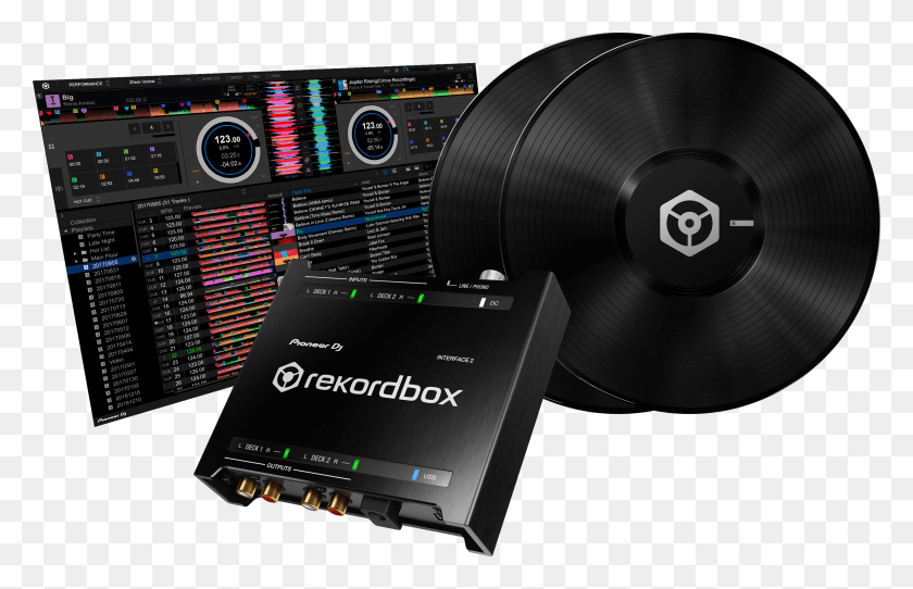 3000x1854 Descargar Png / Interfaz De Audio Con Rekordbox Dj Y Dvs, Electrónica, Dvd, Disco Hd Png