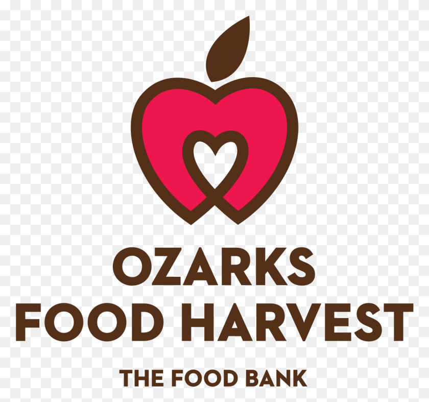 1193x1112 Descargar Png Aug Kpm Es Casual Por Una Causa Para Apoyar Ozarks Ozarks Food Harvest Logo, Símbolo, Marca Registrada, Corazón Hd Png