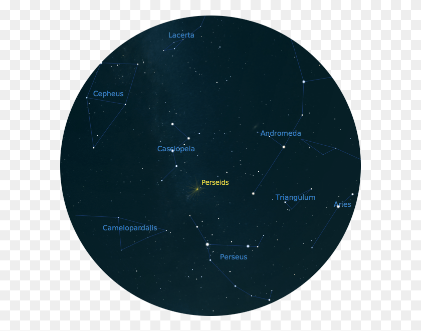 601x601 11 Августа 12 Метеоритный Дождь Персеиды Круг, Космическое Пространство, Астрономия, Вселенная Hd Png Скачать