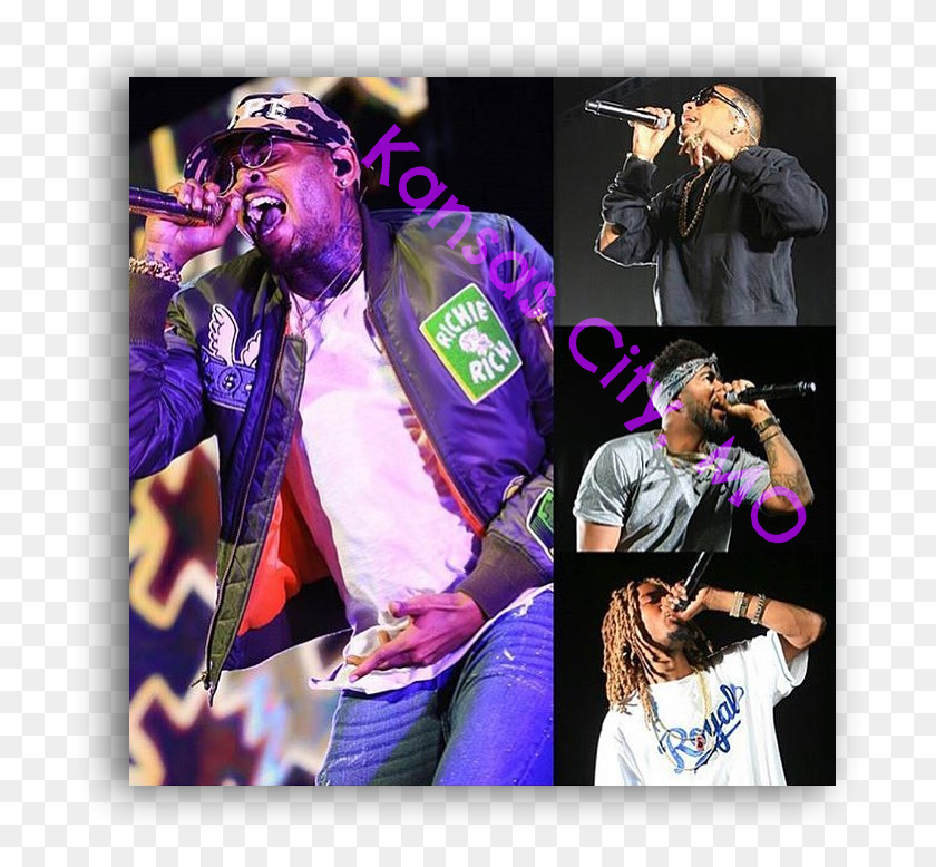 716x718 August 12 2015 Kansas City Mo Chris Brown Kicked Singing, Person, Human, Musician HD PNG Download