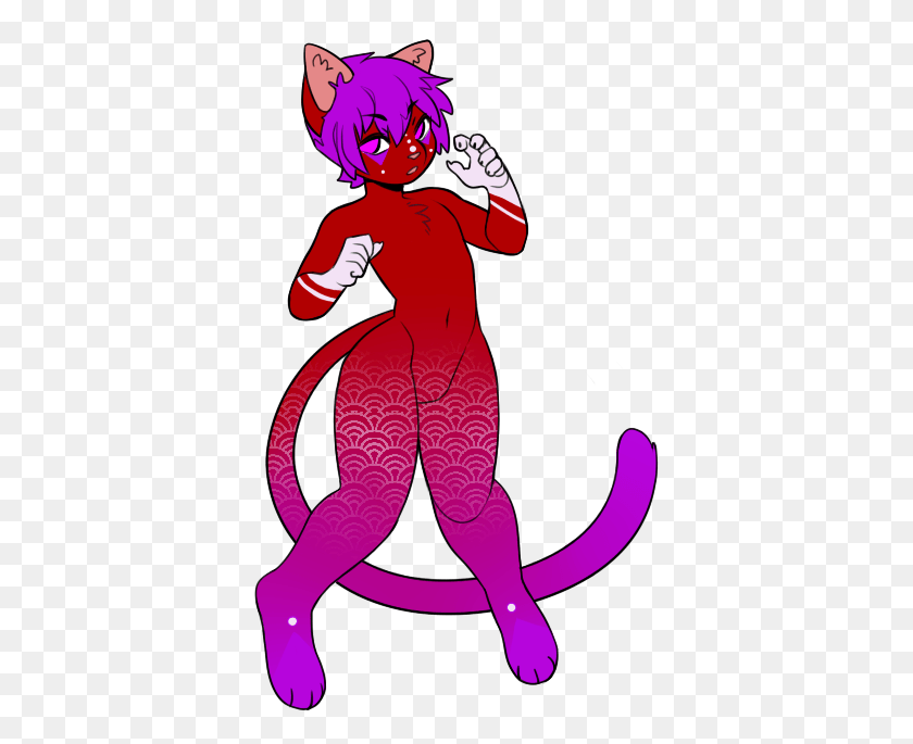 373x625 August The Feminine Catboy Cartoon, Persona, Humano, Ropa Hd Png