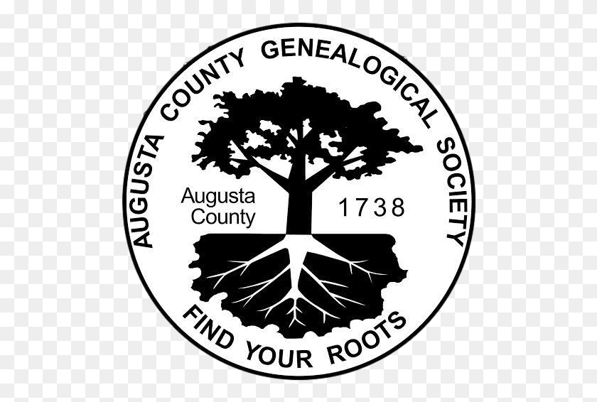 500x506 Descargar Png Logotipo De La Sociedad Genealógica Del Condado De Augusta, Símbolo, Marca Registrada, Etiqueta Hd Png