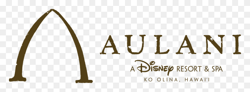 1280x414 Aulani Disney Resort Logo, Text, Alphabet, Word HD PNG Download