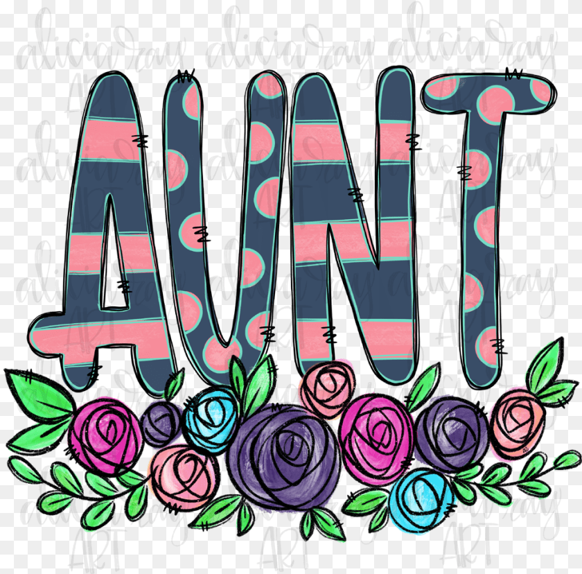 986x972 Aunt Amp Florals Example Image, Art, Graphics, Floral Design, Pattern Transparent PNG