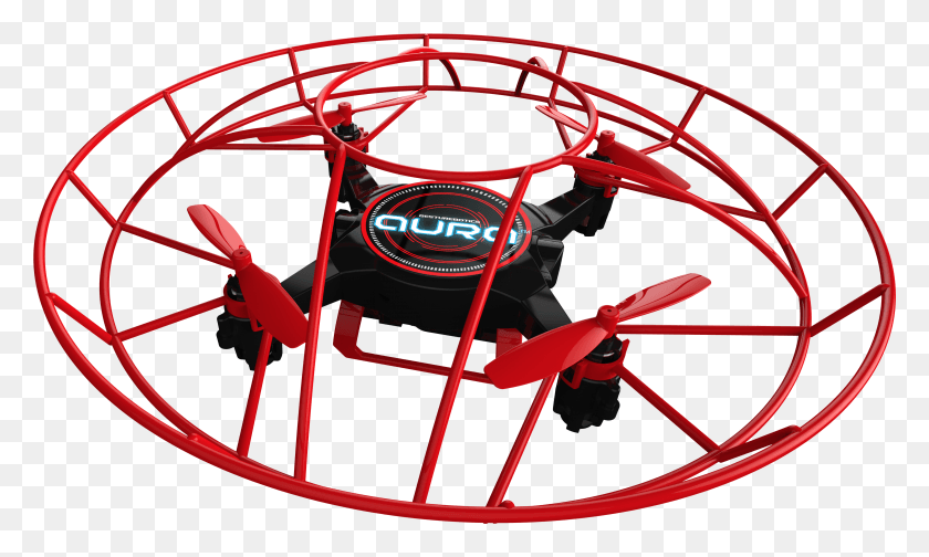 3966x2261 Aura Drone Large Aura Drone With Glove Controller, Machine, Motor, Sphere HD PNG Download