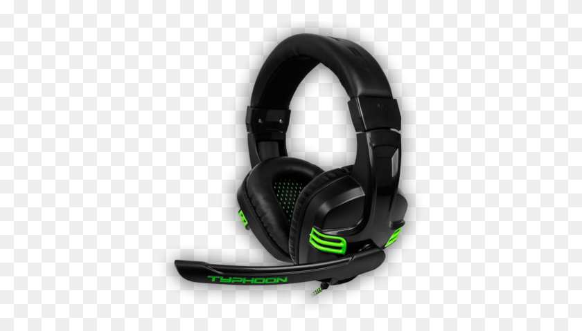 383x419 Auriculares Microfono Bg Thypoon Cascos Ps4 The Game Verdes, Helmet, Clothing, Apparel HD PNG Download