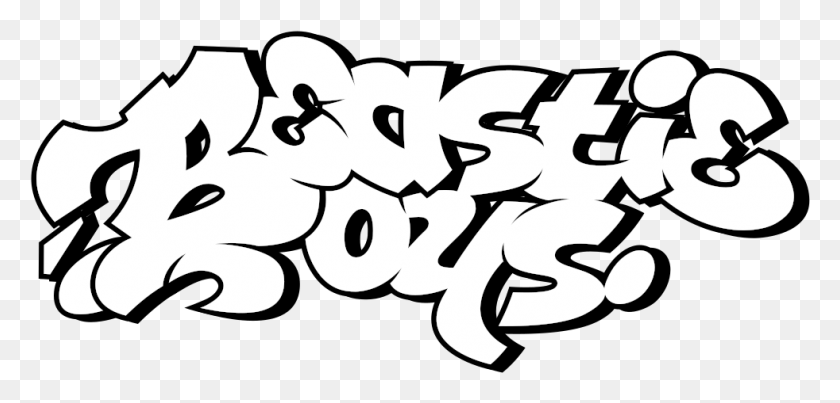 982x433 Aus Svg Automatisch Erzeugte Grafiken In Verschiedenen Beastie Boys Logo, Text, Stencil, Graphics HD PNG Download