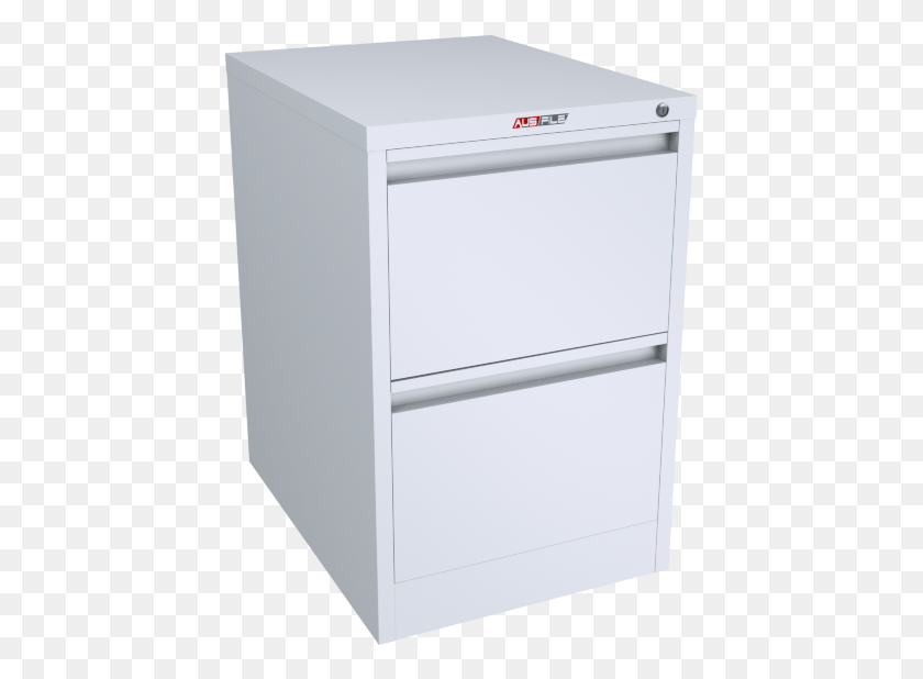 433x558 Ausfile 2 Drawer Filing Cabinet Filing Cabinet, Furniture, Mailbox, Letterbox HD PNG Download