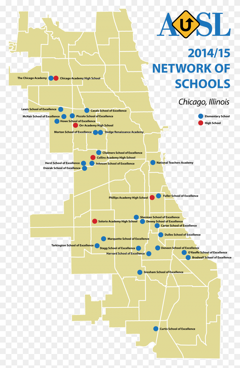 1800x2838 Ausl Network Of Schools Map Chicago Crime Map 2018, Diagram, Plot, Atlas HD PNG Download