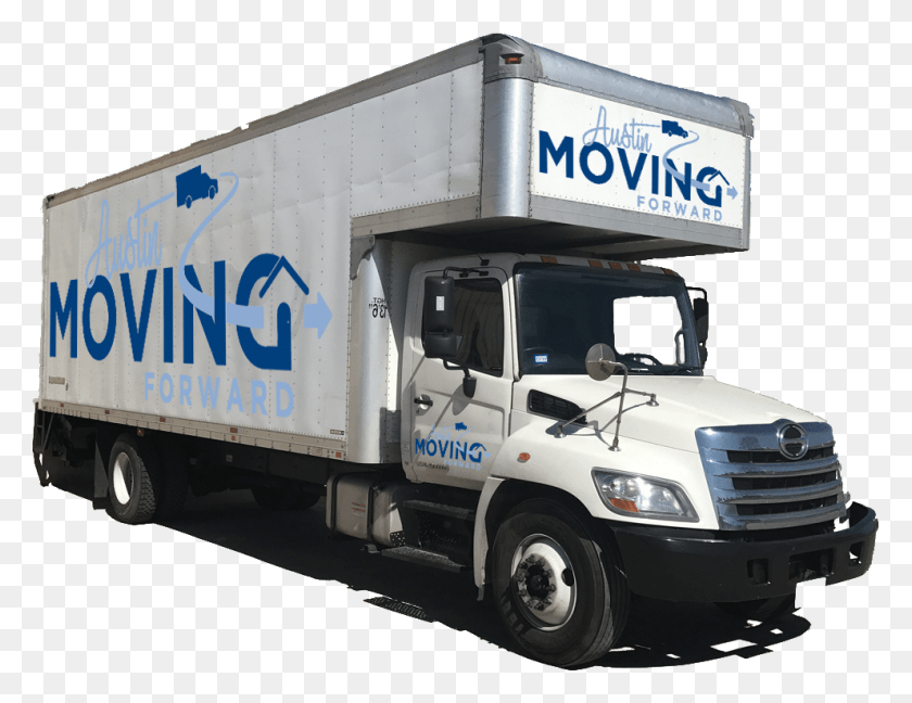 991x748 Austin Moving Forward The Only Company In Texas With Trailer Truck, Vehicle, Transportation, Moving Van HD PNG Download