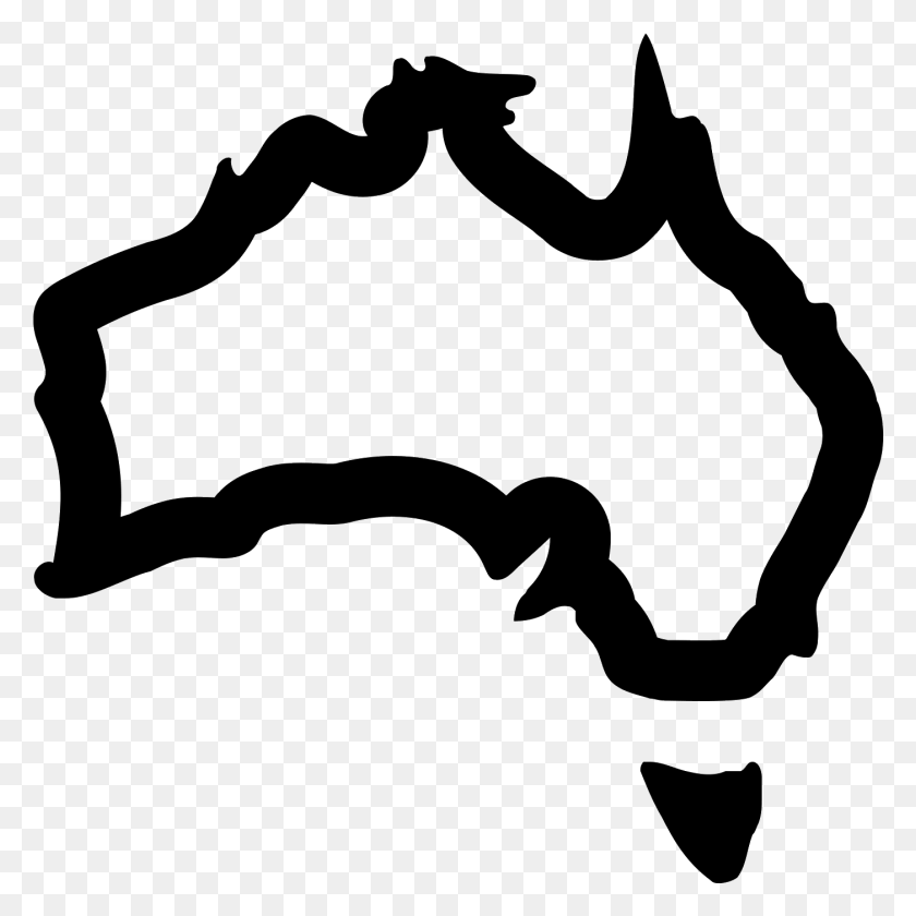 1401x1401 Australia Map Icon Australia Map Logo, Gray, World Of Warcraft HD PNG Download
