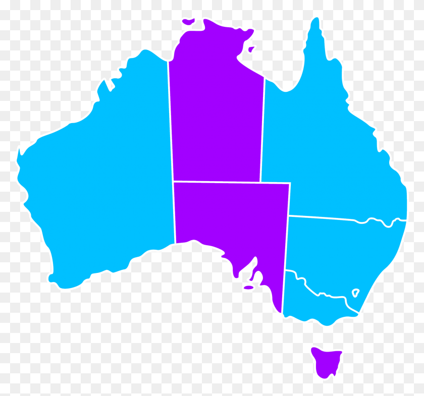 2000x1860 Descargar Png / Mapa Del Estado De Australia Png