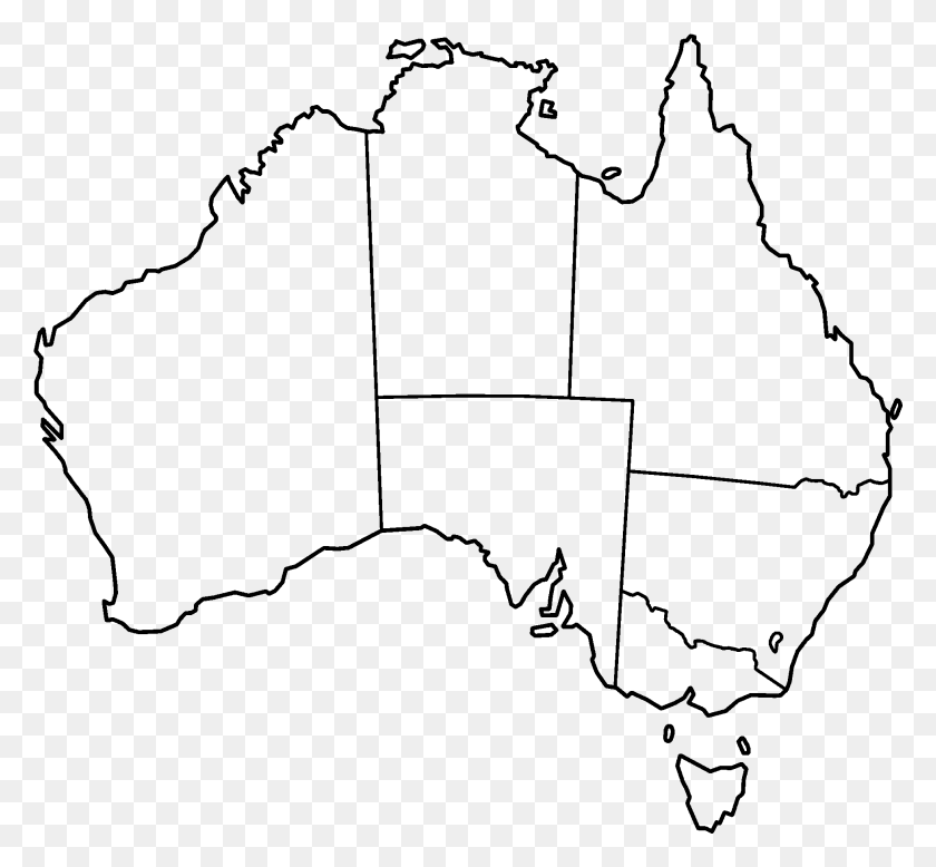 1961x1806 Australia States Blank Do Americans Think Of Australians, Gray, World Of Warcraft HD PNG Download