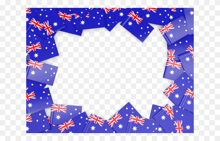 640x480 Рамка С Австралийским Флагом, Графика, Бумага Hd Png Скачать