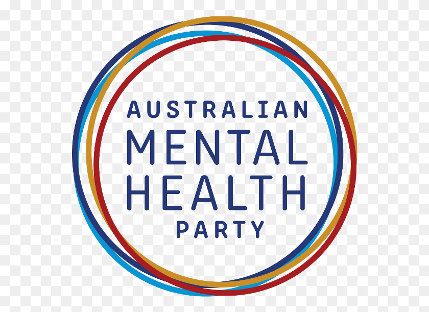 560x551 Логотип Австралийской Партии Психического Здоровья, Свет, Текст, Обруч Hd Png Скачать