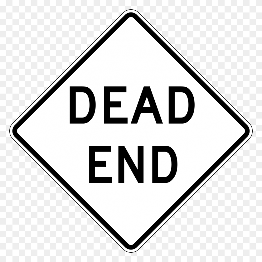 1024x1024 Australian Road Sign Dead End Sign Coloring Page, Symbol, Stopsign HD PNG Download