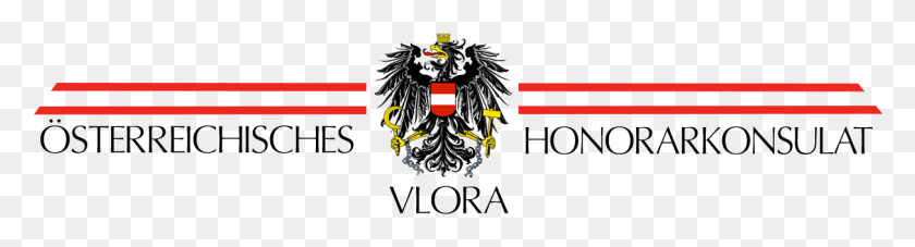 1212x261 Honorable Consulado De Austria Del Sur Albania Cresta, Símbolo, Emblema, Armadura Hd Png