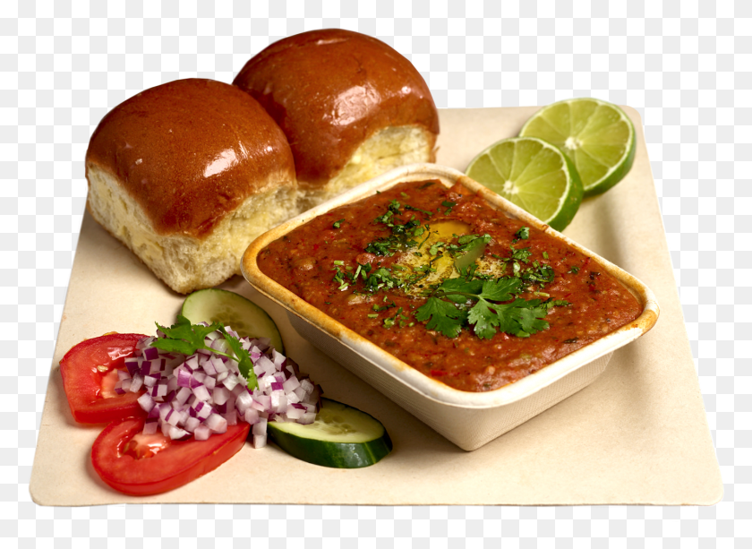 1453x1031 Authentic Indian Street Food, Plant, Bread, Burger HD PNG Download