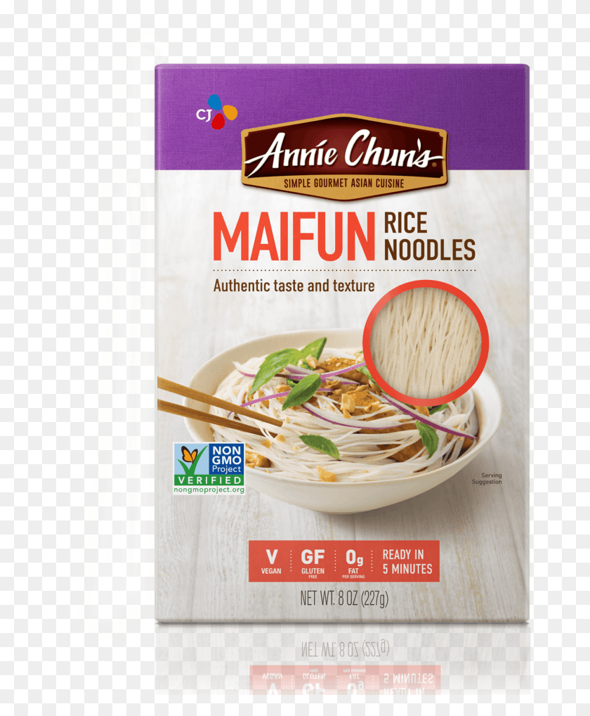 672x958 Authentic Maifun Rice Noodles Annie Chun39s Pad Thai, Noodle, Pasta, Food HD PNG Download