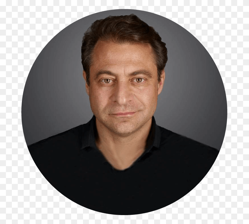 695x695 Author Image Peter Diamandis, Person, Human, Head HD PNG Download