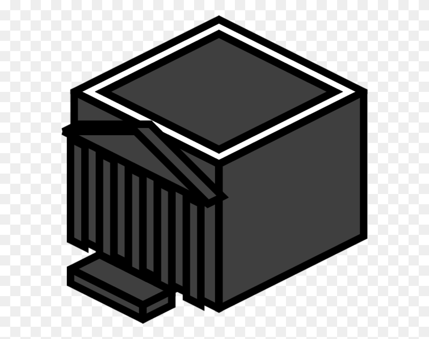 600x604 Authorization Building Vector Clip Art, Box, Rubix Cube, Carton HD PNG Download