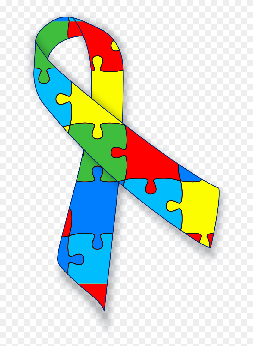 685x1088 Autism Awareness Ribbon Autism Ribbon Clipart, Number, Symbol, Text HD PNG Download