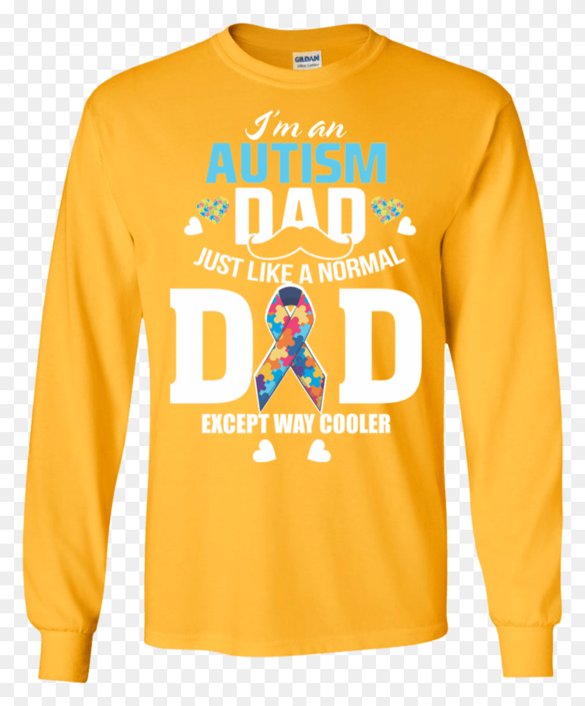 780x953 Autism Dad Autism Ribbon Puzzle Daddy Gift Ls Sweatshirts T Shirt, Sleeve, Clothing, Apparel HD PNG Download