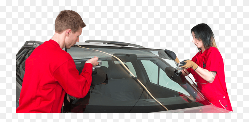 736x351 Auto Glass Replacement Fon Du Lac Wi Adhesive Bonding For Windscreen, Person, Human, Car HD PNG Download