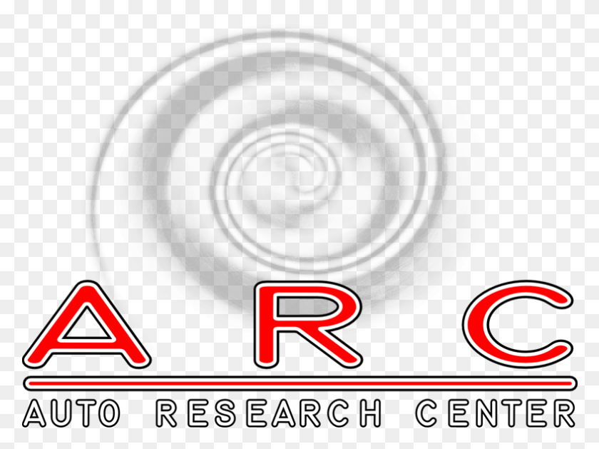 786x574 Descargar Png Auto Research Center Arc Indy Logo Espiral, Texto, Alfabeto, Número Hd Png